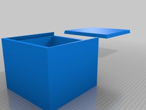 customizable box containers 3d print model - Mito3D