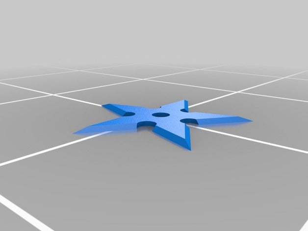 básica estrela ninja ferramentas manuais legal cocô 3D print model - Mito3D