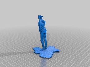 my friend anne clair people kinect windows scan 3d print model - Mito3D