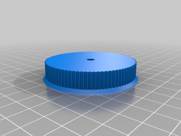 mi personalizados paramétrico de la polea - un montón dientes los perfiles Impresora 3d las piezas personalizado 3D print model - Mito3D