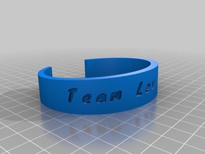 brace yourself aot bracelets customized 3d print model - Mito3D