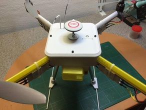 10 Sürümü 7 quadcopter multirotor r c araçlar multicopter 3d print model - Mito3D