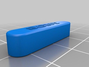 sony np-by1 Akku-Abdeckung Kamera ActionCam beim Batterie cover mini 3d print model - Mito3D