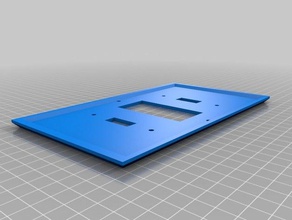 plate replacement parts customized 3d print model - Mito3D