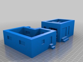 baldurs minecraft casa brinquedo & acessórios para jogos 3d print model - Mito3D