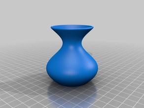 my customized sin-function vase art 3d print model - Mito3D