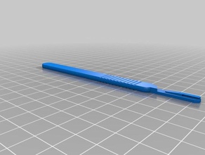 Skalpell Griff hand-Werkzeuge 3d print model - Mito3D