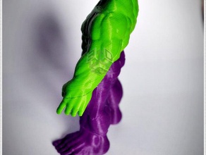 hulk ningún apoyo criaturas 3d print model - Mito3D