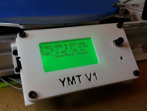 azsmz-mini Kartı smoothieboard mini lcd panel braketi 3d yazıcı parçaları aparatı 3d print model - Mito3D
