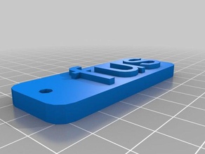 le fus personnalisé 3d print model - Mito3D