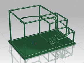 fibonacci 3d spiral desk tidy math art organizer 3d print model - Mito3D