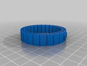 pic bracelet 2 bracelets customized 3d print model - Mito3D