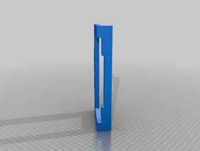 hing jig mark 3 100mm 3d printing 100 mm carpentry hinge template 3d print model - Mito3D