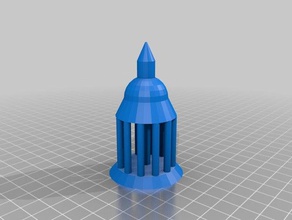 tower pillar buildings & structures customized 3d print model - Mito3D