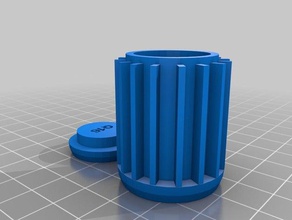 genesig q16 pen pot 3d printing 3d print model - Mito3D