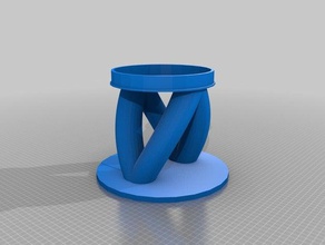 proper candle stick holder kitchen & dining customized 3d print model - Mito3D