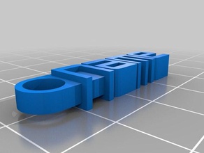 nombre organización personalizado 3d print model - Mito3D