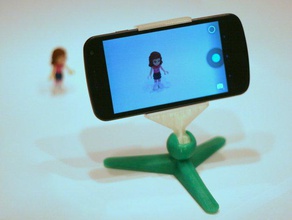 téléphone appareil photo stand mobile android la galaxie iphone 3d print model - Mito3D
