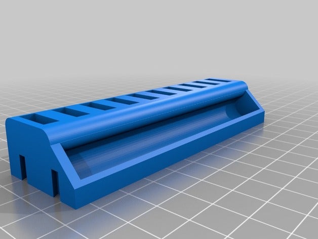 customized 10 usb stick holder organization 3D print model - Mito3D