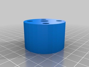 eggbot mug adapter diy 3d openscad plotter 3d print model - Mito3D