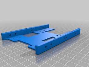simplified universal 25 &gt 35 hdd sdd caddy computer hard drive adapter mount enclosure ssd adaptor 3d print model - Mito3D