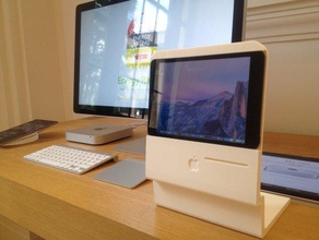 macintosh di apple mini dock versione finale omaggio computer gadget ipad iphone per 3d print model - Mito3D
