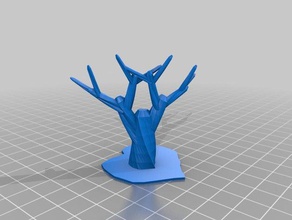 my customized tree heart t1 models 3d print model - Mito3D