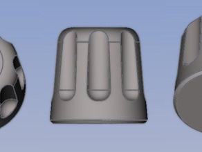 la perilla del potenciómetro electrónica el 3d print model - Mito3D