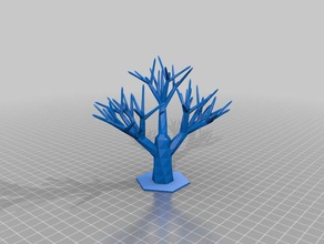 altı özelleştirilmiş ağaç kalbimi modelleri 3d print model - Mito3D