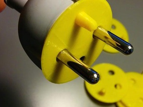 d trompeur verser prise s curis e ou ondul anti-vandale insérer la douille bureau de detrompeur socket 3d print model - Mito3D