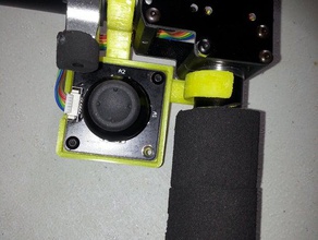 3 axes brushless gimbal joystick plaque offset L'impression 3d cardan 3d print model - Mito3D