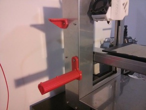 filament spool holder guide 3d Drucker - Zubehör filament-Halter pp3dp plus 3d print model - Mito3D