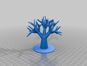 pobre árbol modelos personalizado 3d print model - Mito3D
