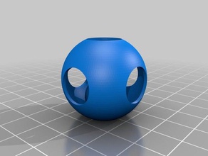 internal sphere 2 3d print model - Mito3D