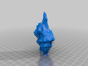 uas konkylie supported 3d print model - Mito3D