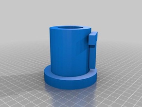calligraphy pen holder large 3d printing 3d print model - Mito3D