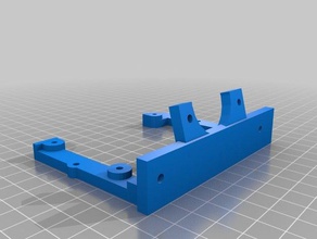 Rampen-Halterung Lüfter Halter remix 3d-Drucker Teile arduino corexy fan mount Rampen 3d print model - Mito3D