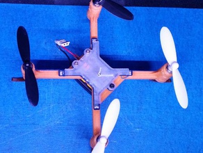 quadcopter frame r c vehicles mini 3d print model - Mito3D