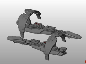 eve online stratios cruiser vehicles sisters soe spaceship 3d print model - Mito3D