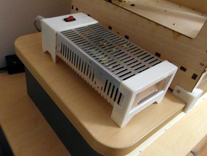 case di alimentazione l'elettronica lettino riscaldato ultimaker 3d print model - Mito3D