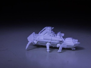 cybran salem destroyer de classe jeux la marine le robot supereme commandant t2 du jeu vidéo 3d print model - Mito3D