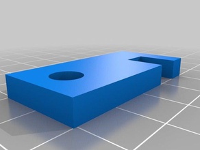 2 kapı mandalı parçası diy 3d print model - Mito3D