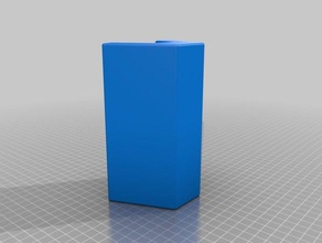 kalemlik v8 stil 3d baskı blok tutucu kalem 3d print model - Mito3D