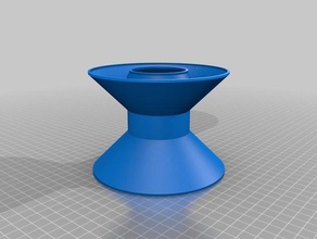 my customized one piece spool 3d printer accessories 3d print model - Mito3D