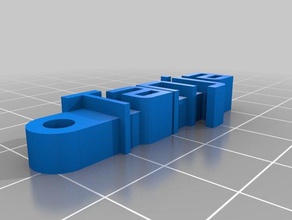 tanja organização personalizado 3d print model - Mito3D
