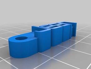 jean organização personalizado 3d print model - Mito3D