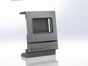 macintosh classic & se cell phone stand mobile galaxy gio 3d print model - Mito3D