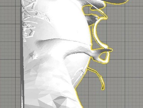 ejderha kafası heykeller 3d print model - Mito3D