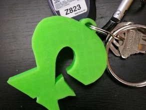 key chain keychains 3d print model - Mito3D