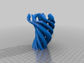 Zweig, vase 2 3d print model - Mito3D